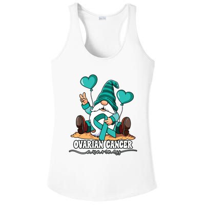 Ovarian Cancer Awareness Ladies PosiCharge Competitor Racerback Tank