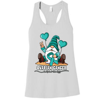 Ovarian Cancer Awareness Women's Racerback Tank