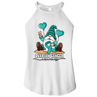 Ovarian Cancer Awareness Women's Perfect Tri Rocker Tank