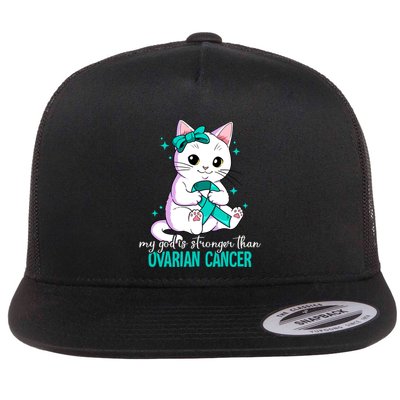 Ovarian Cancer Awareness Gift Flatbill Hat