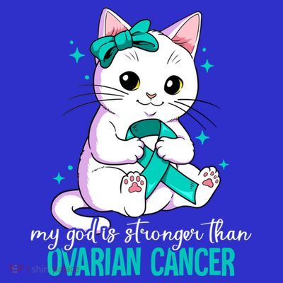 Ovarian Cancer Awareness Gift T-Shirt