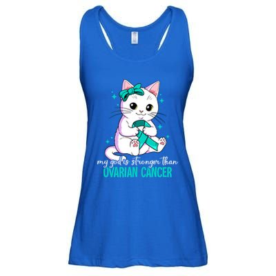 Ovarian Cancer Awareness Gift Ladies Essential Flowy Tank