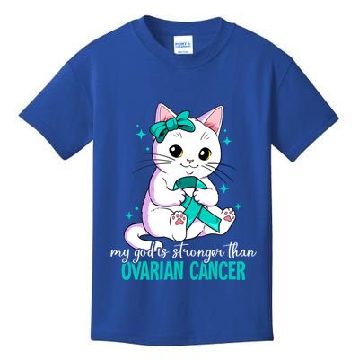 Ovarian Cancer Awareness Gift Kids T-Shirt