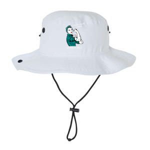 Ovarian Cancer Awareness Month Unbreakable Warrior Gift Legacy Cool Fit Booney Bucket Hat