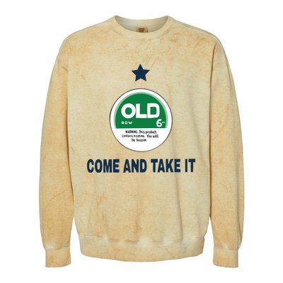 Oldrow Come And Take It Colorblast Crewneck Sweatshirt