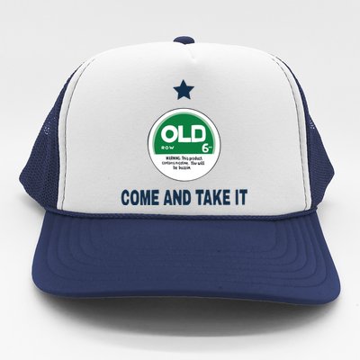 Oldrow Come And Take It Trucker Hat