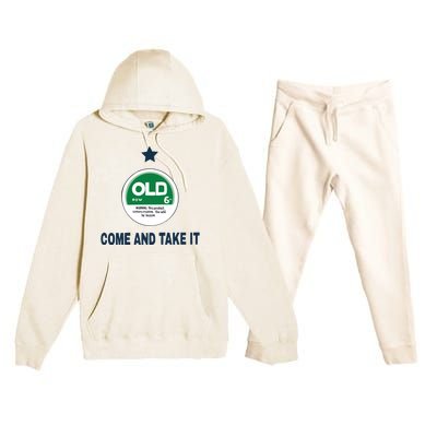 Oldrow Come And Take It Premium Hooded Sweatsuit Set