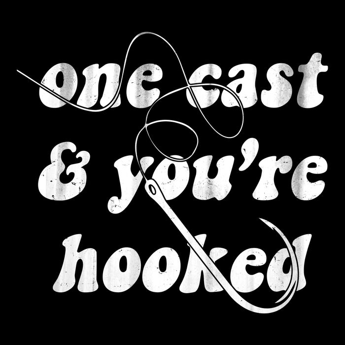 One Cast And Youre Hooked Fishing Cooling Performance Crew T-Shirt