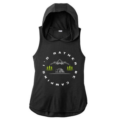 Outdoor Camping Apparel Hiking Backpacking Camping Ladies PosiCharge Tri-Blend Wicking Draft Hoodie Tank