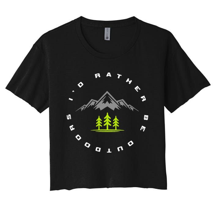 Outdoor Camping Apparel Hiking Camping Outdoor Women's Crop Top Tee