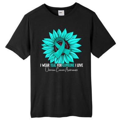 Ovarian Cancer Awareness Gift Ovarian Cancer Awareness Tall Fusion ChromaSoft Performance T-Shirt