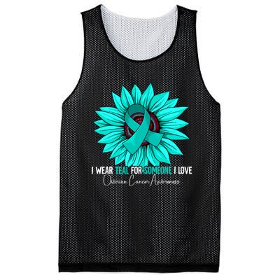 Ovarian Cancer Awareness Gift Ovarian Cancer Awareness Mesh Reversible Basketball Jersey Tank