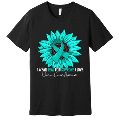 Ovarian Cancer Awareness Gift Ovarian Cancer Awareness Premium T-Shirt