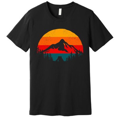 Outdoor Camping Apparel Hiking Backpacking Camping Premium T-Shirt