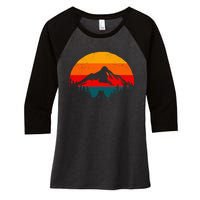 Outdoor Camping Apparel Hiking Backpacking Camping Women's Tri-Blend 3/4-Sleeve Raglan Shirt