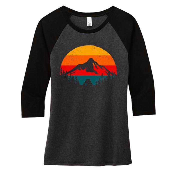 Outdoor Camping Apparel Hiking Backpacking Camping Women's Tri-Blend 3/4-Sleeve Raglan Shirt