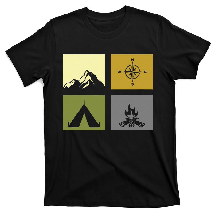 Outdoor Camping Apparel Hiking Backpacking Camping T-Shirt