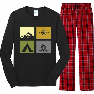 Outdoor Camping Apparel Hiking Backpacking Camping Long Sleeve Pajama Set