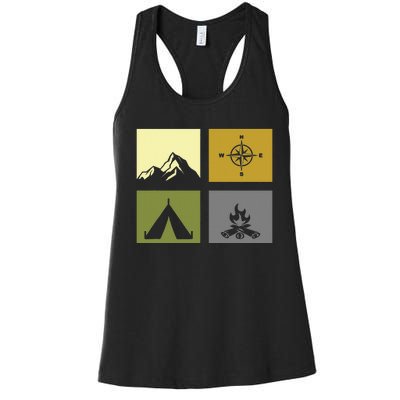 Outdoor Camping Apparel Hiking Backpacking Camping Women's Racerback Tank