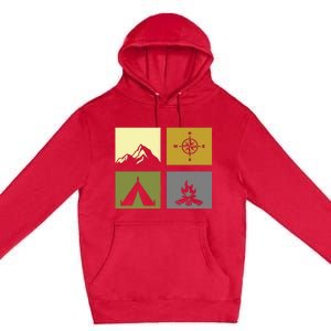 Outdoor Camping Apparel Hiking Backpacking Camping Premium Pullover Hoodie