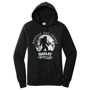 Oakley California Bigfoot Night Walk Retro Women's Pullover Hoodie