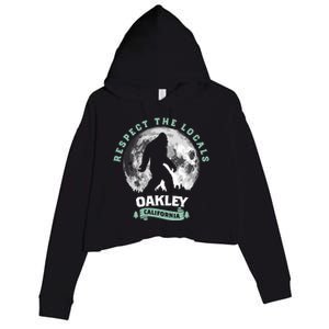 Oakley California Bigfoot Night Walk Retro Crop Fleece Hoodie