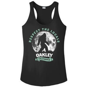 Oakley California Bigfoot Night Walk Retro Ladies PosiCharge Competitor Racerback Tank