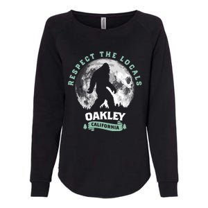 Oakley California Bigfoot Night Walk Retro Womens California Wash Sweatshirt