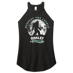 Oakley California Bigfoot Night Walk Retro Women's Perfect Tri Rocker Tank