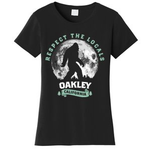 Oakley California Bigfoot Night Walk Retro Women's T-Shirt