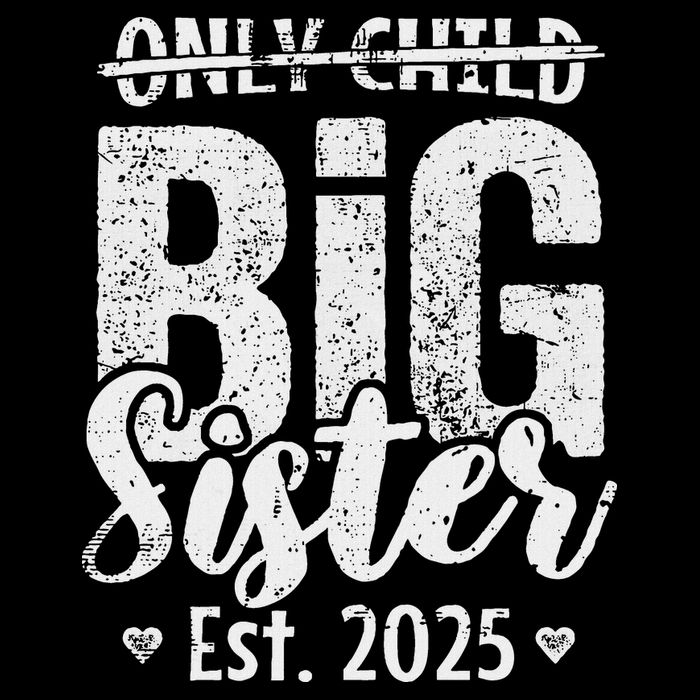 Only Child Big Sister 2025 Big Sis 2025 Ns Tank Top