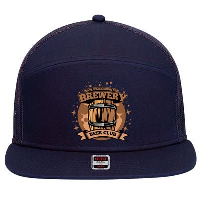 Original Craft Beer Brewery 7 Panel Mesh Trucker Snapback Hat