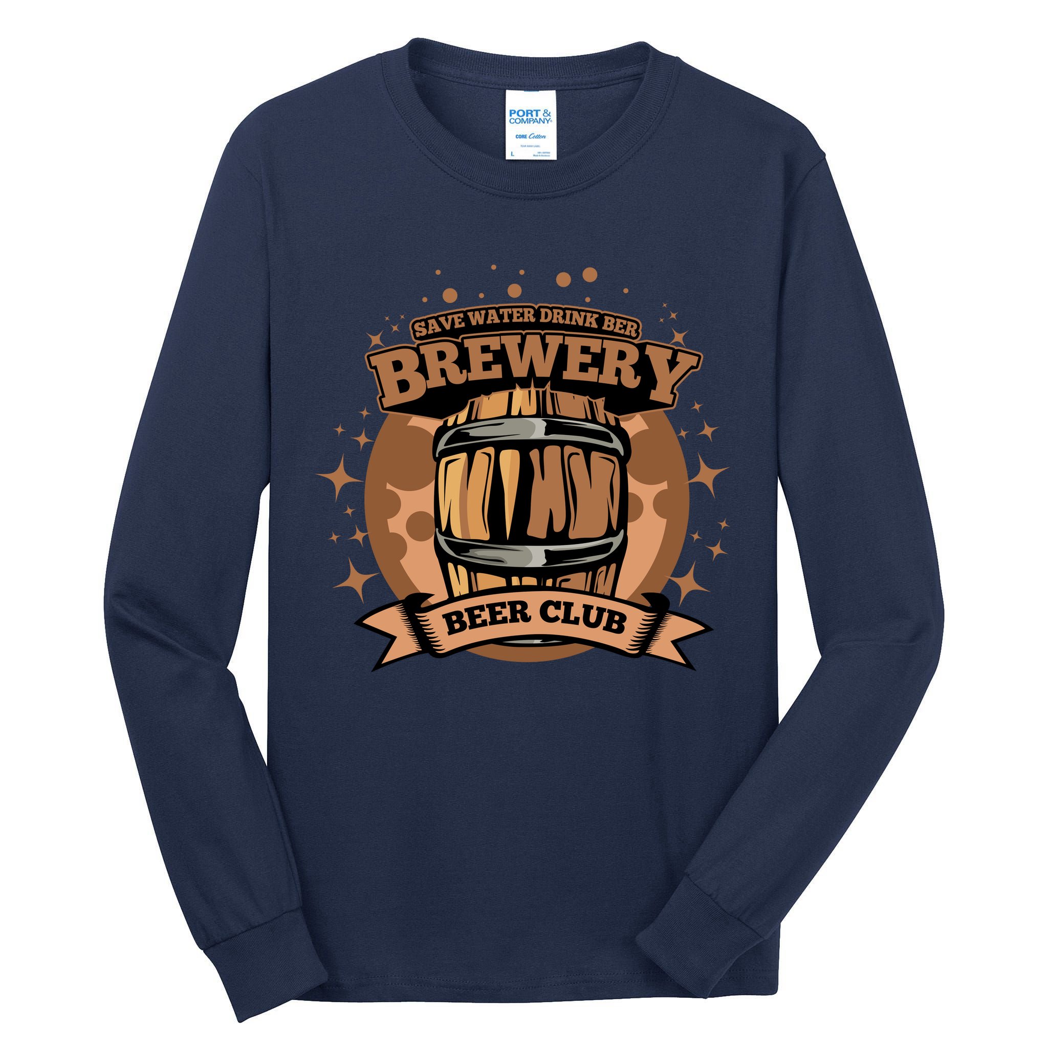 Original Craft Beer Brewery Tall Long Sleeve T-Shirt