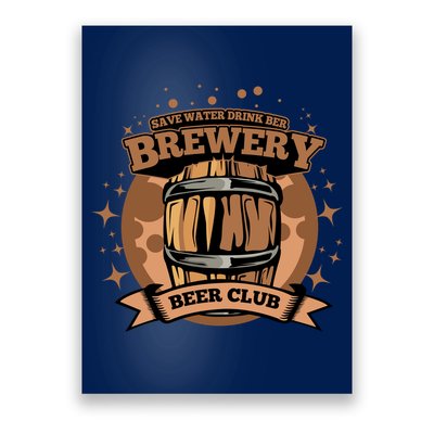Original Craft Beer Brewery Poster