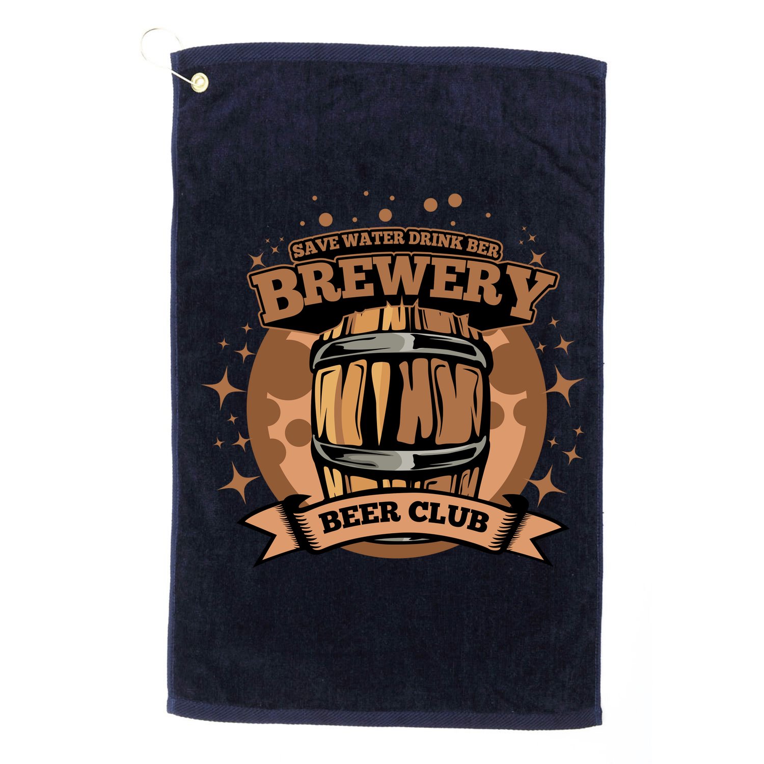 Original Craft Beer Brewery Golf Towel