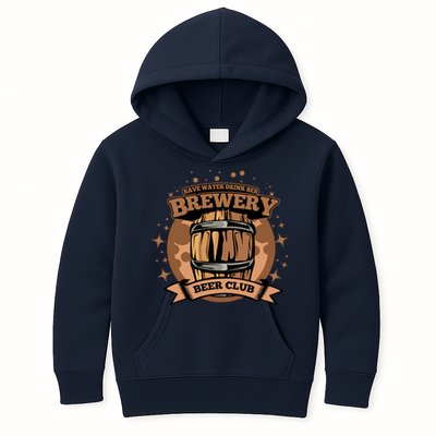 Original Craft Beer Brewery Kids Hoodie