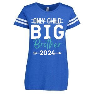 Only Child Big Brother 2024 Promoted To Big Brother 2024 Enza Ladies Jersey Football T-Shirt