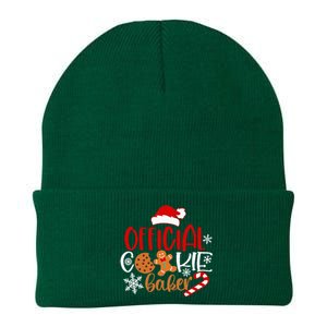 O.fficial Cookie Baker Snowflakes Santa Pajama Xmas Knit Cap Winter Beanie