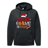 O.fficial Cookie Baker Snowflakes Santa Pajama Xmas Performance Fleece Hoodie