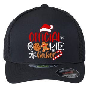 O.fficial Cookie Baker Snowflakes Santa Pajama Xmas Flexfit Unipanel Trucker Cap