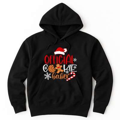 O.fficial Cookie Baker Snowflakes Santa Pajama Xmas Hoodie