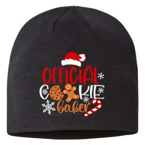 O.fficial Cookie Baker Snowflakes Santa Pajama Xmas Sustainable Beanie