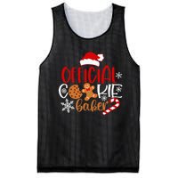 O.fficial Cookie Baker Snowflakes Santa Pajama Xmas Mesh Reversible Basketball Jersey Tank