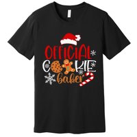 O.fficial Cookie Baker Snowflakes Santa Pajama Xmas Premium T-Shirt