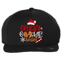 O.fficial Cookie Baker Snowflakes Santa Pajama Xmas Wool Snapback Cap