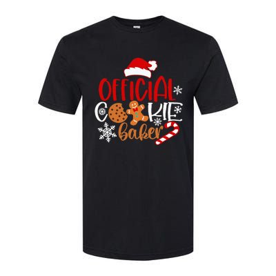 O.fficial Cookie Baker Snowflakes Santa Pajama Xmas Softstyle CVC T-Shirt