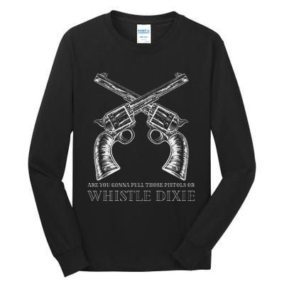 Outlaw Cowboy Bold Western Design Tall Long Sleeve T-Shirt