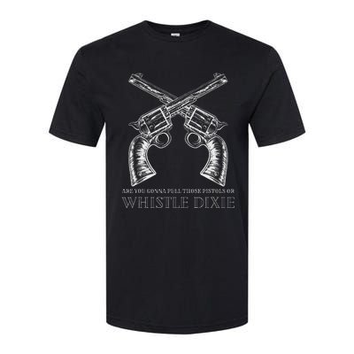 Outlaw Cowboy Bold Western Design Softstyle® CVC T-Shirt