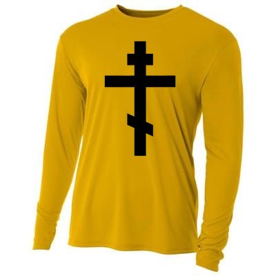 Orthodox Cross Byzantine Russian Orthodox Cross Cooling Performance Long Sleeve Crew