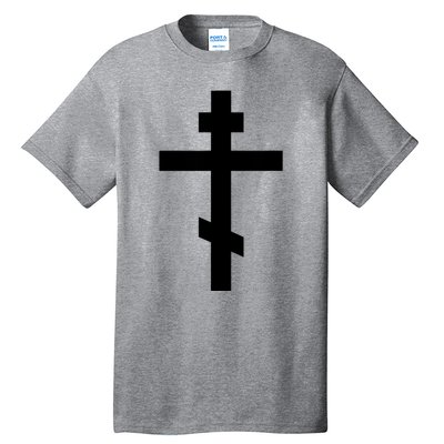 Orthodox Cross Byzantine Russian Orthodox Cross Tall T-Shirt